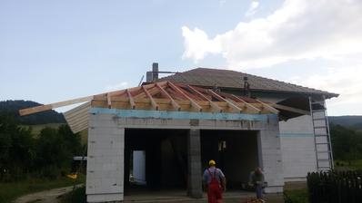 14.9.2015 - krov na garážovú strechu
