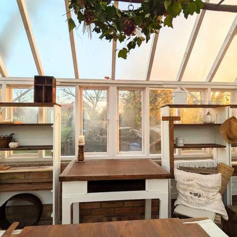 Viktoriánsky skleník - staviame si svojpomocne náš skleník