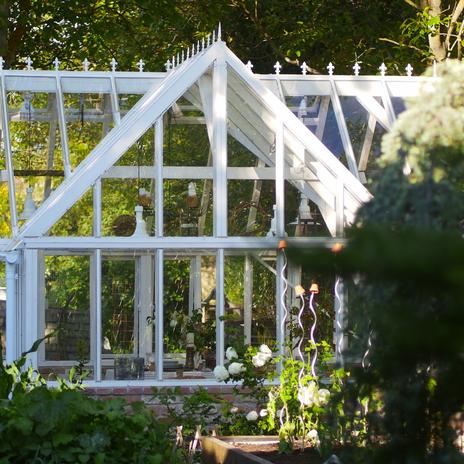 Viktoriánsky skleník - Greenhouse, náš skleník na štýl Victorian Glasshouse