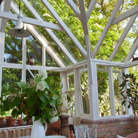 Viktoriánsky skleník - Greenhouse, náš skleník na štýl Victorian Glasshouse