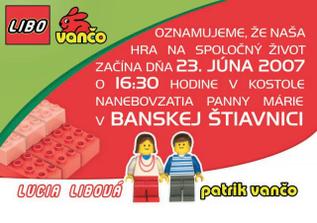 zadná strana oznamka