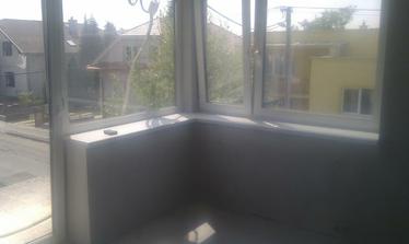 Spálňa - parapety dokončené.