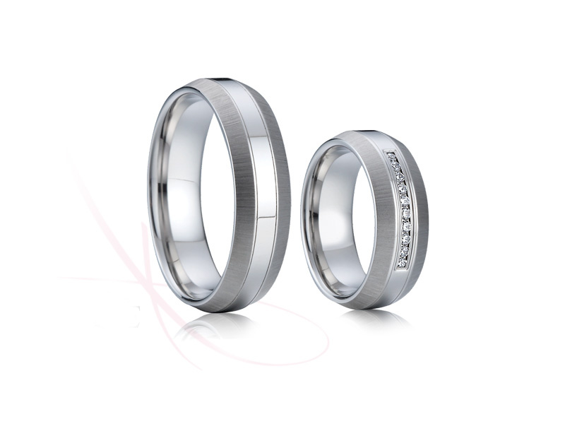 snubní prsteny z chirurgické oceli č.002 - Obrázek č. 1