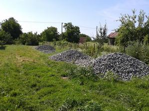Makadam na pristupovy pozemok