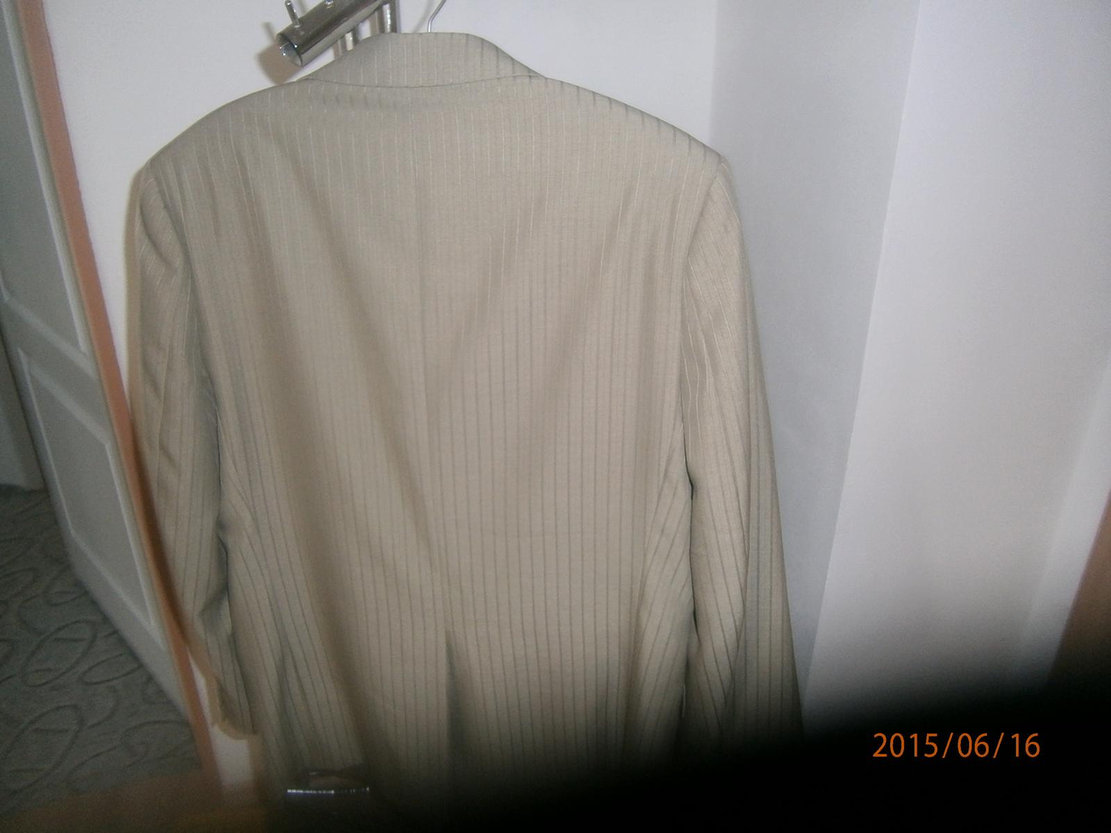 oblek-sako ,vesta,kalhoty, vel.50 - Obrázek č. 2