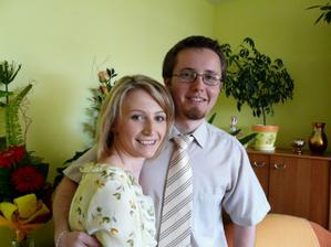 Nase zasnuby pred rokom 7.6.2008