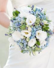 hortenzie, levandule, eustoma