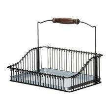 FINTORP Drôtený kôš s rúčkou, čierna € 6,99