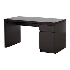 MALM Stôl, čierno-hnedá € 139