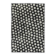 ULLGUMP Koberec, nízky vlas, čierna, biela 133x195cm € 19,99