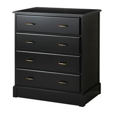 UNDREDAL Komoda, 4 zásuvky, čierna € 229