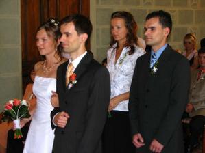 jako svědkyně kamarádce 15.9.2007