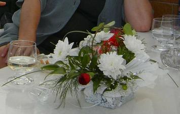 Květiny na stůl