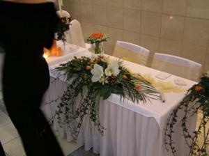 ikebana na hlavný stôl - už ju mám objednanú