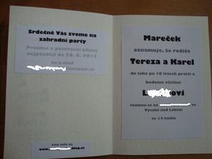 Oznámení uvnitř (verze pro rodinu)