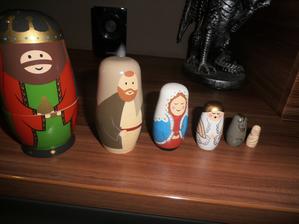 vianočne matriošky synak si vybral