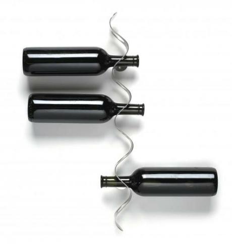 BLACK-BLUM Flow Nástenný držiak vín na 8 fliaš. - Obrázok č. 1