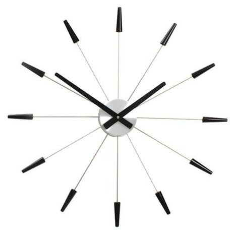 Dizajnové nástenné hodiny Plug Inn 60cm - Obrázok č. 1