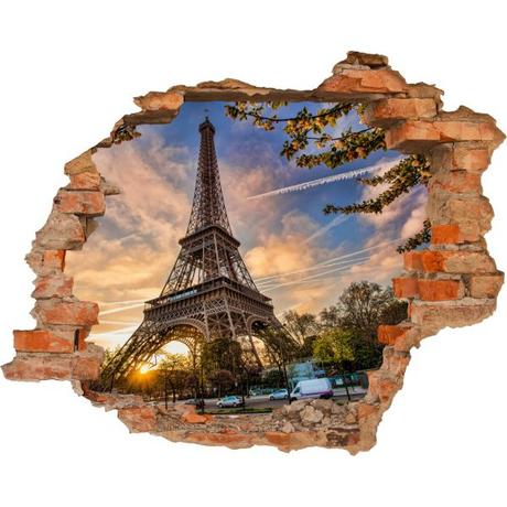3D fototapeta, Paríž, 125 x100cm - Obrázok č. 1