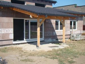vychod na terasu bude perfektny