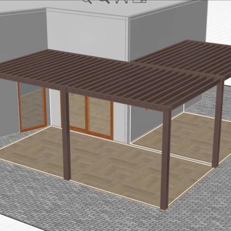 Bioklimaticka pergola svepomoci