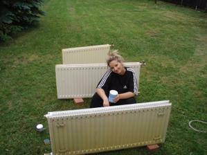 20.6.2010 to jsem ale šikovná malířka, původní topení do sklepa