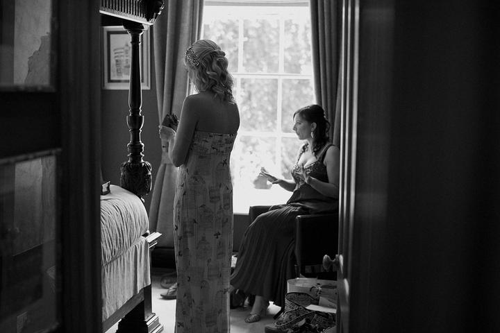 Ruth {{_AND_}}Danny - Birdcage dress for morning getting ready pictures!