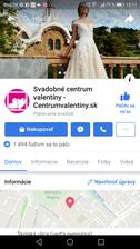 Výzdoba aj šaty od centrum Valentíny