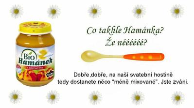 a pozvánka ke stolu (máme 4 měsíční miminko, tak jsme to přizpůsobili tomu) :)