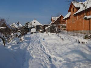 Pohľad zo zadnej strany domu