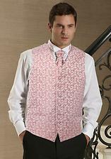 grooms waistcoat and tie