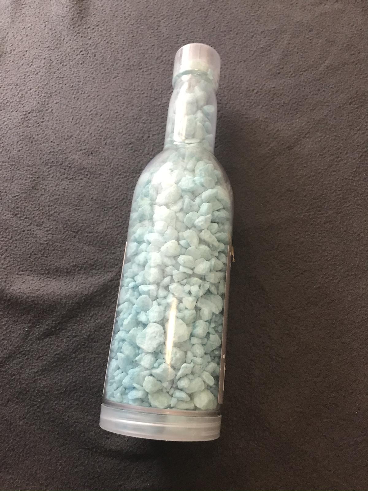 Dekorační písek modrý (1,1 kg) - Obrázek č. 1