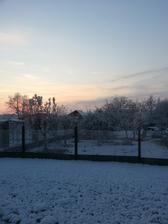 6.12.2012 pohľad z okna dnes ráno
