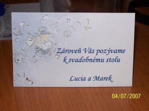 a naša pozvánočka