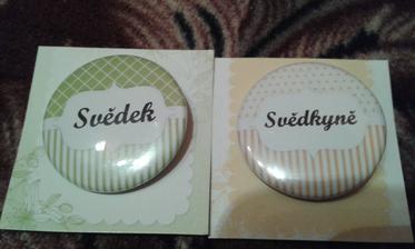 svědky jsme už požádali :) půjdou sourozenci ;)