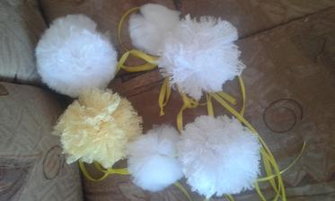 domácí pom poms :)