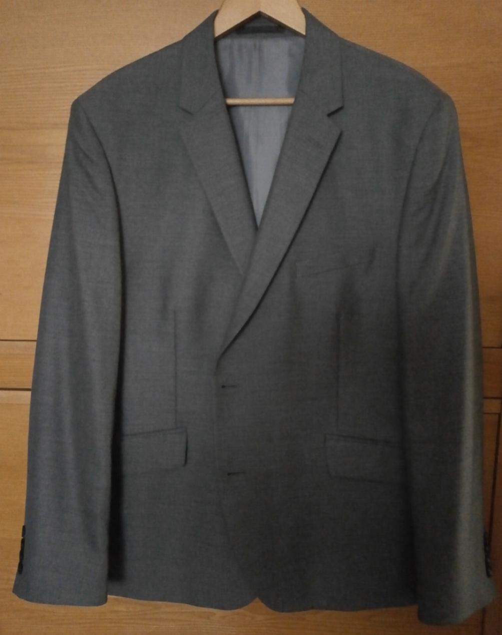 Pánský společenský šedý oblek - Obrázek č. 1
