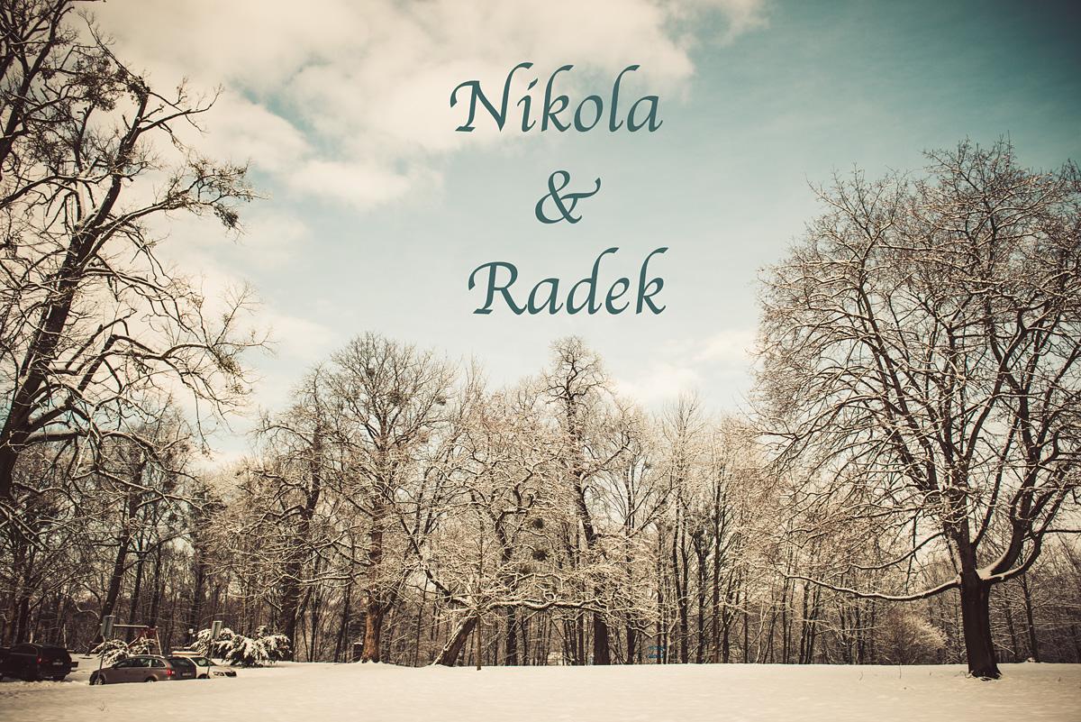 Nikola a Radek- Vzpomínka na loňskou zimu :-) - Obrázek č. 1