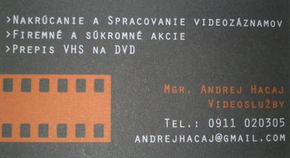 Kameraman, môj super bratranček :)