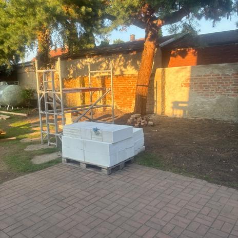 Renovace zahrady+ výstavba biotopu