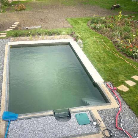 Renovace zahrady+ výstavba biotopu