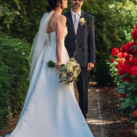 Svatební líčení a účes nevěsta Sandra