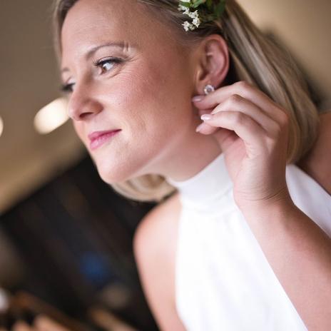 Svatební líčení a účes nevěsta Jana