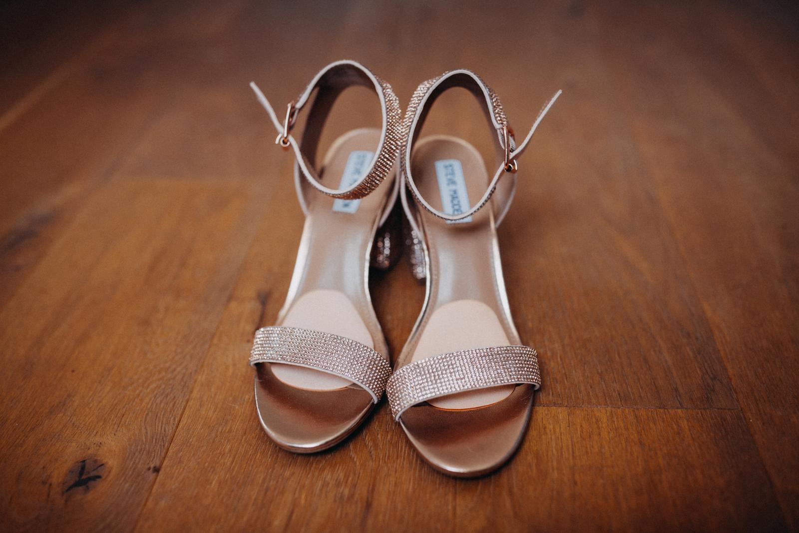 Svatební sandálky na podpatku - Obrázek č. 1