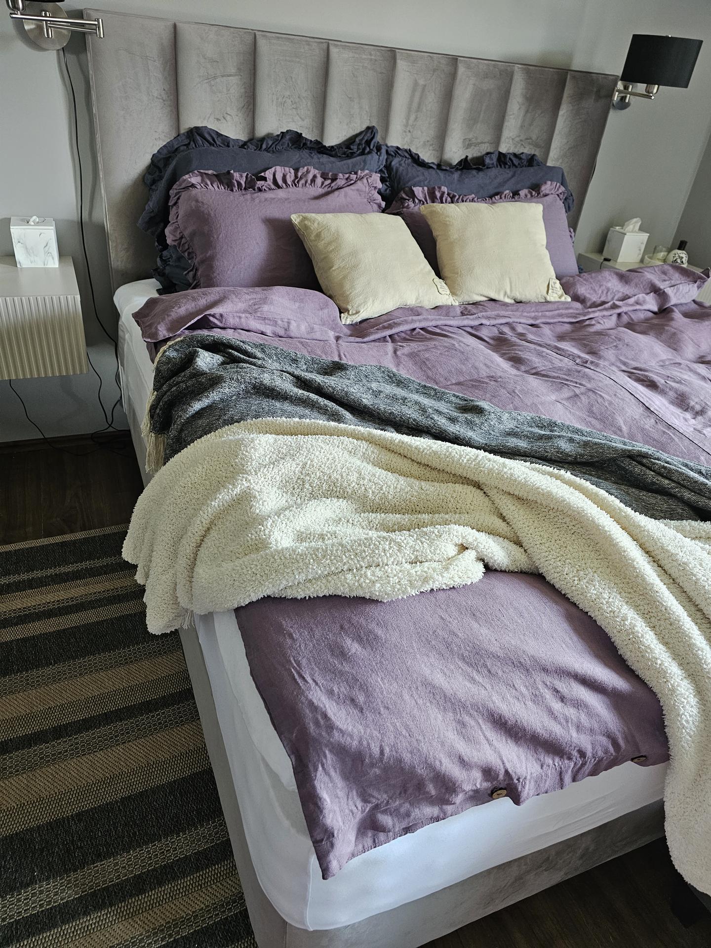 Prírodná posteľ od Westieri - Ľanové obliečky, hneď po kvalitnej posteli druhá najlepšia investicia tieto.su od vtáčatko.