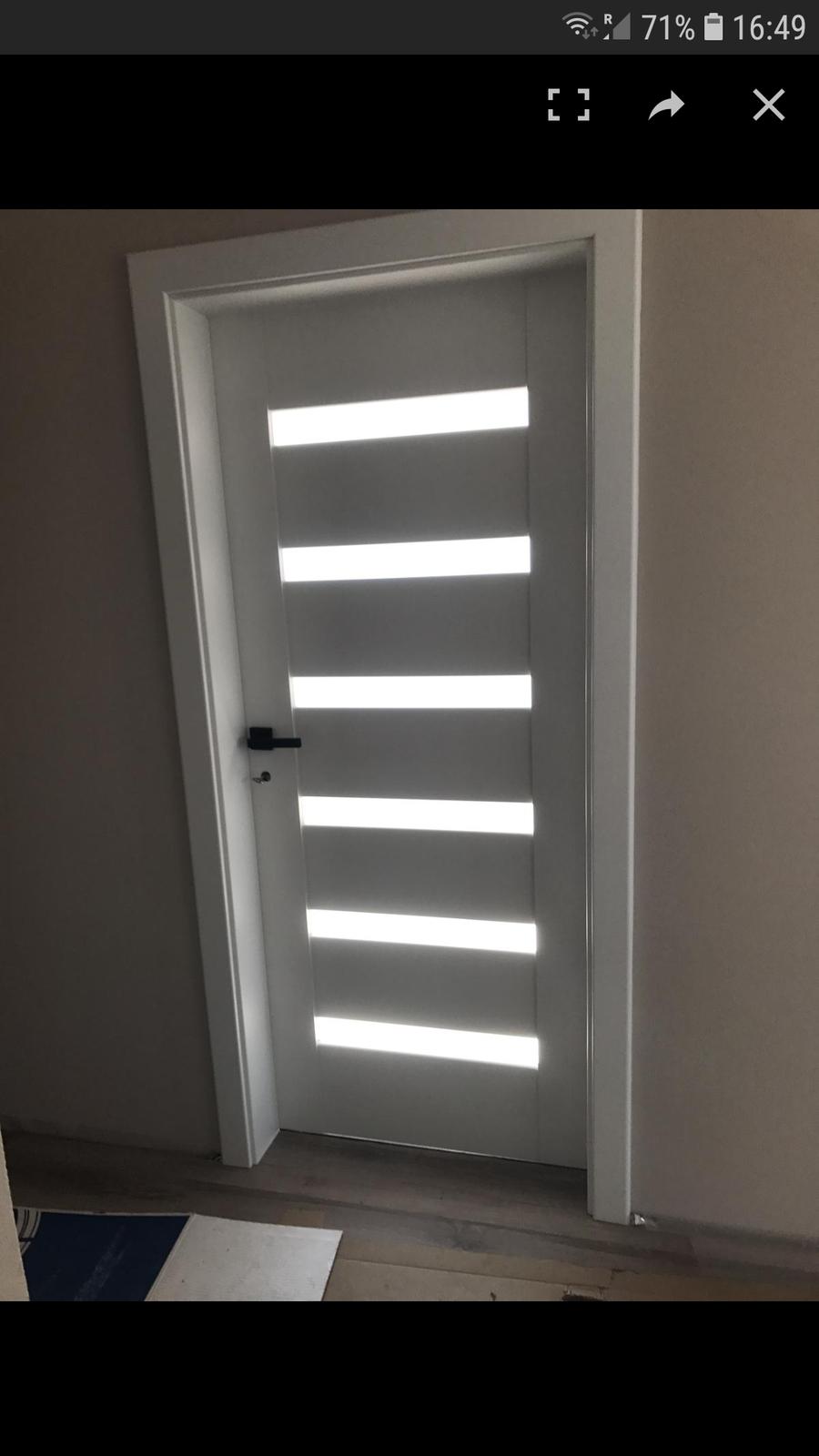 Nové dvere (nemontovane) zabalené biele   Atvyn - Obrázok č. 1