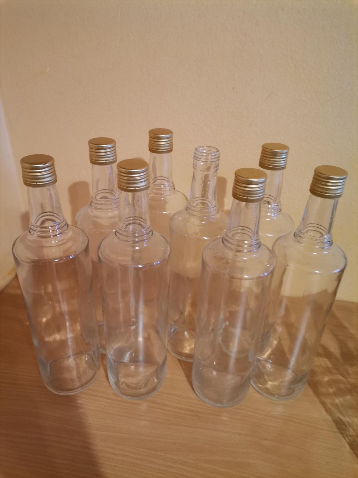 Rôzne fľašky na sirup  - predaj iba spolu - Obrázok č. 1