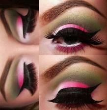 make-up ale bez tej zelenej