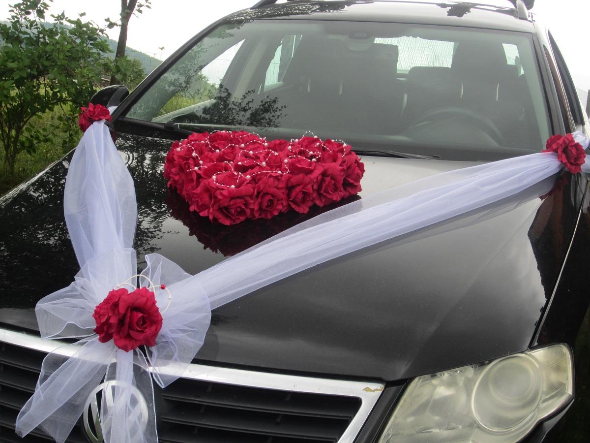 handicap Insight Positive Svatební dekorace, výzdoba na auto nevěsty - srdce - Svatební bazar |  Beremese.cz