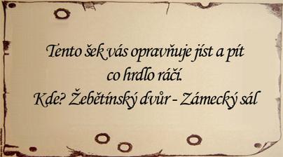 pozvánka na hostinu :)